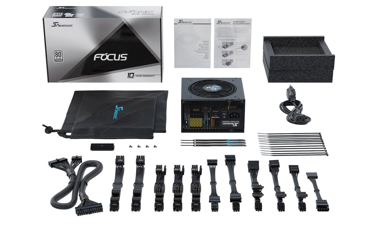 Seasonic Focus PX 750W 80 Plus Platinum - Zasilacze do komputera